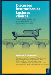 DISCURSOS INSTITUCIONALES LECTURAS CLINICAS