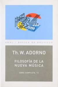 FILOSOFIA DE LA NUEVA MUSICA