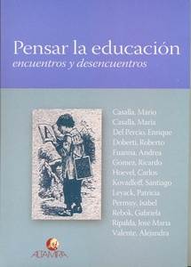 PENSAR LA EDUCACION 