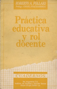 PRÁCTICA EDUCATIVA Y ROL DOCENTE