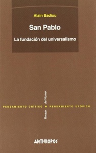 SAN PABLO LA FUNDACION DEL UNIVERSALISMO