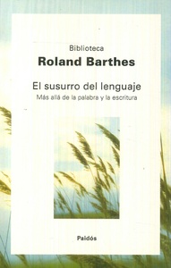 SUSURRO DEL LENGUAJE, EL